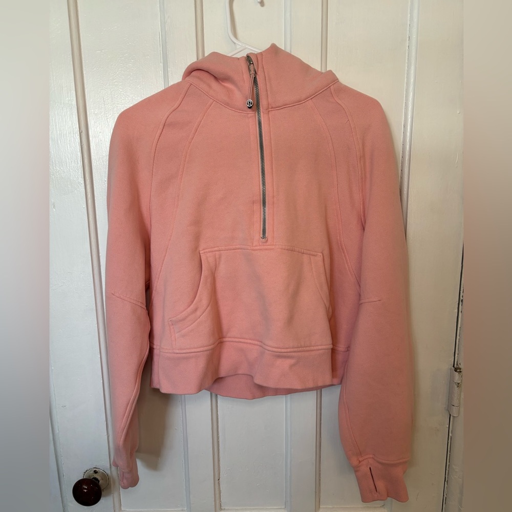 Lululemon Dew Pink XS/S Scuba Oversize Hoodie